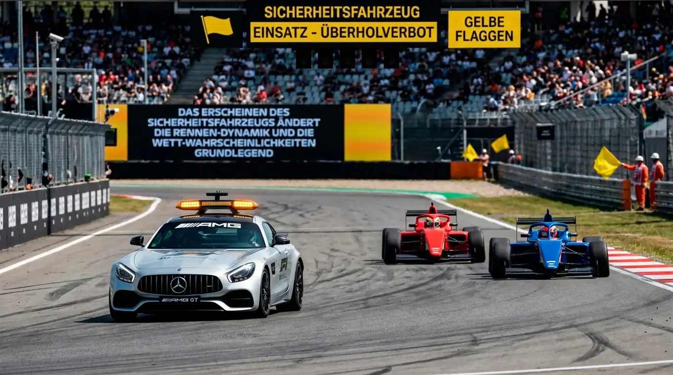 Safety Car Effekt auf Formel-1-Live-Wettquoten – Quoten-Verschiebungen bei SC, VSC und roter Flagge