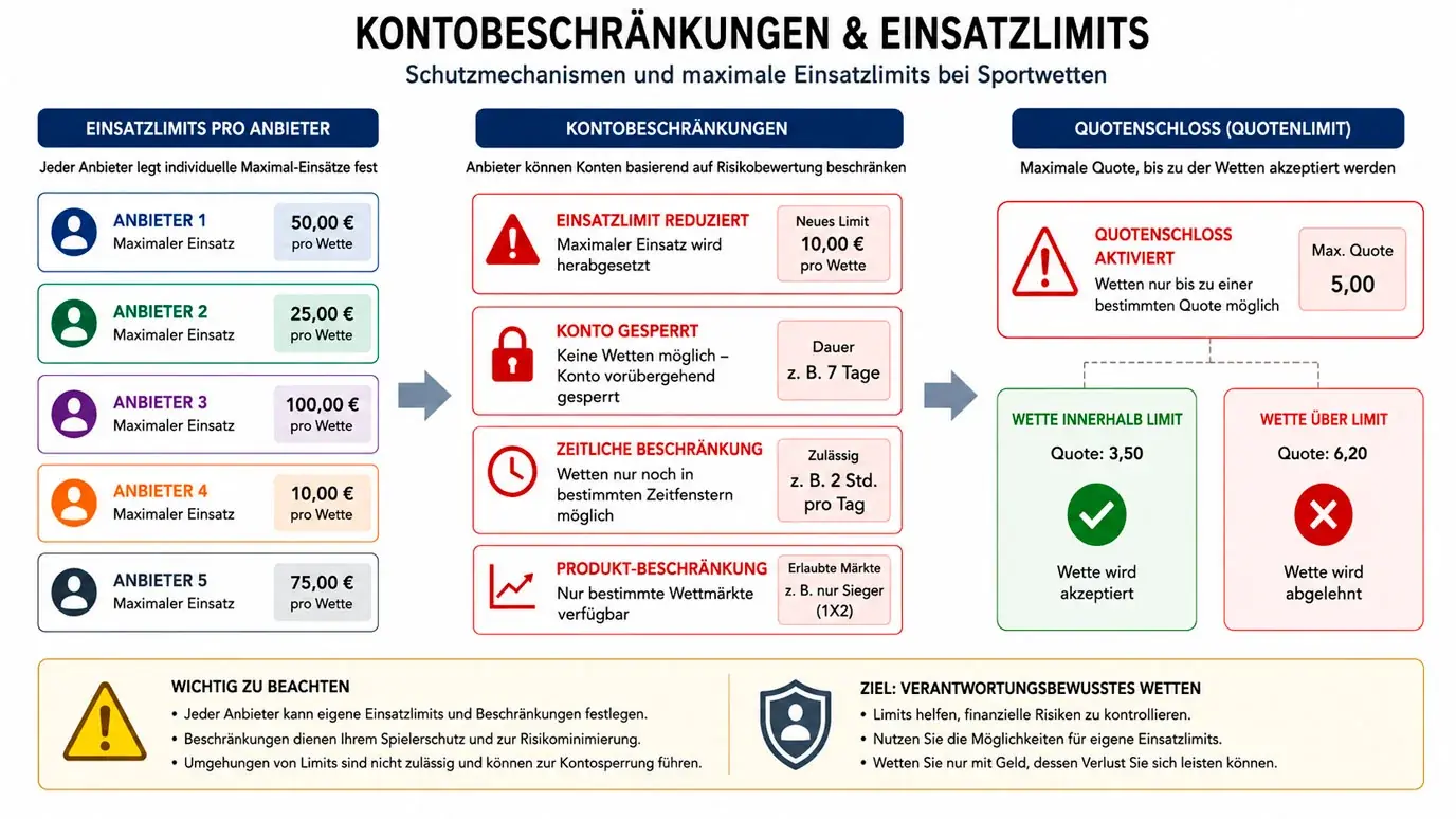 Herausforderungen beim Formel-1-Quoten-Shopping: Einsatzlimits und Kontobeschränkungen verstehen