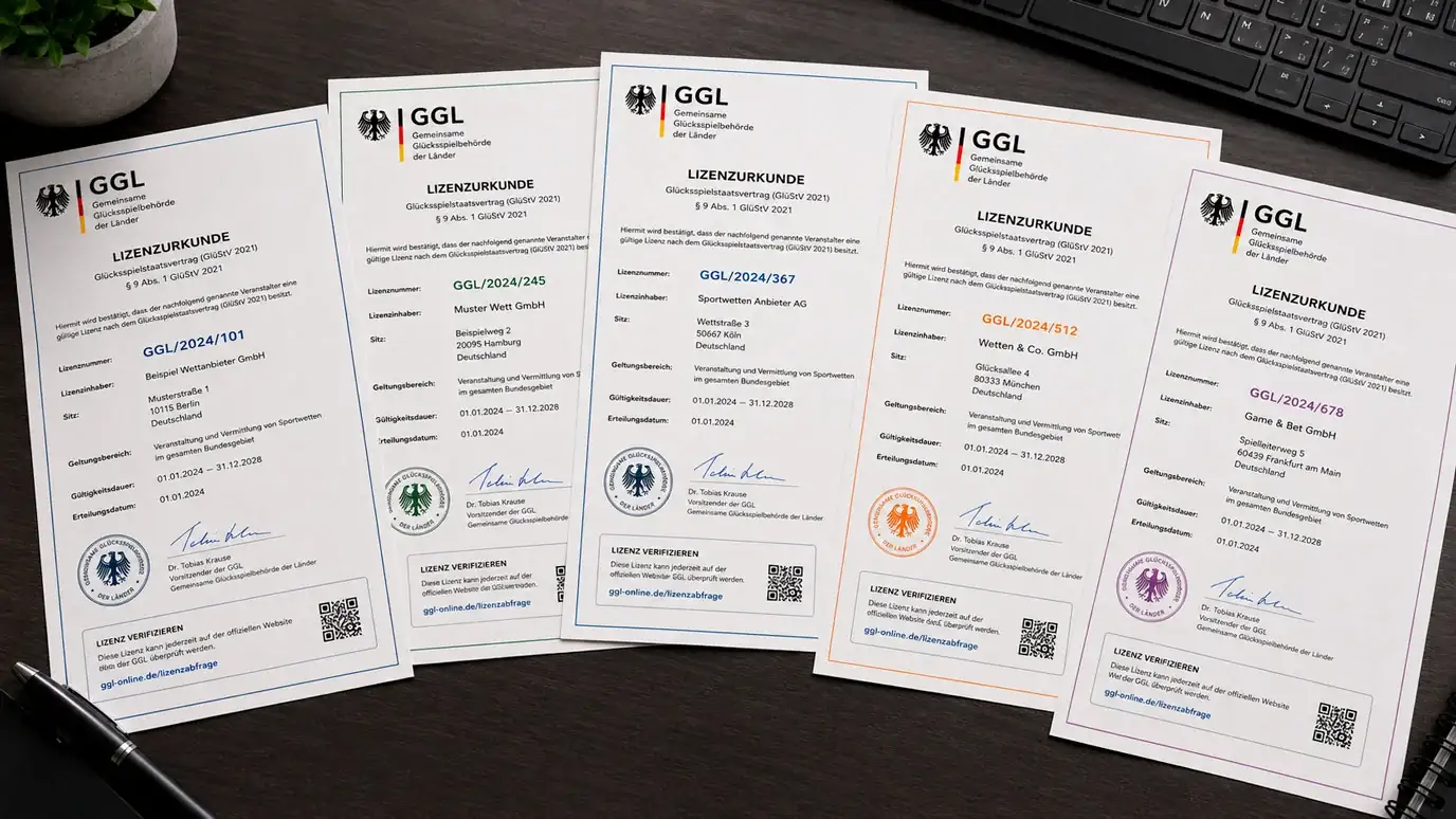 GGL-lizenzierte Formel-1-Wettanbieter in Deutschland 2026 – Übersicht der wichtigsten Buchmacher