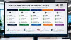 Formel-1-Wettanbieter 2026: Die besten Anbieter im Vergleich