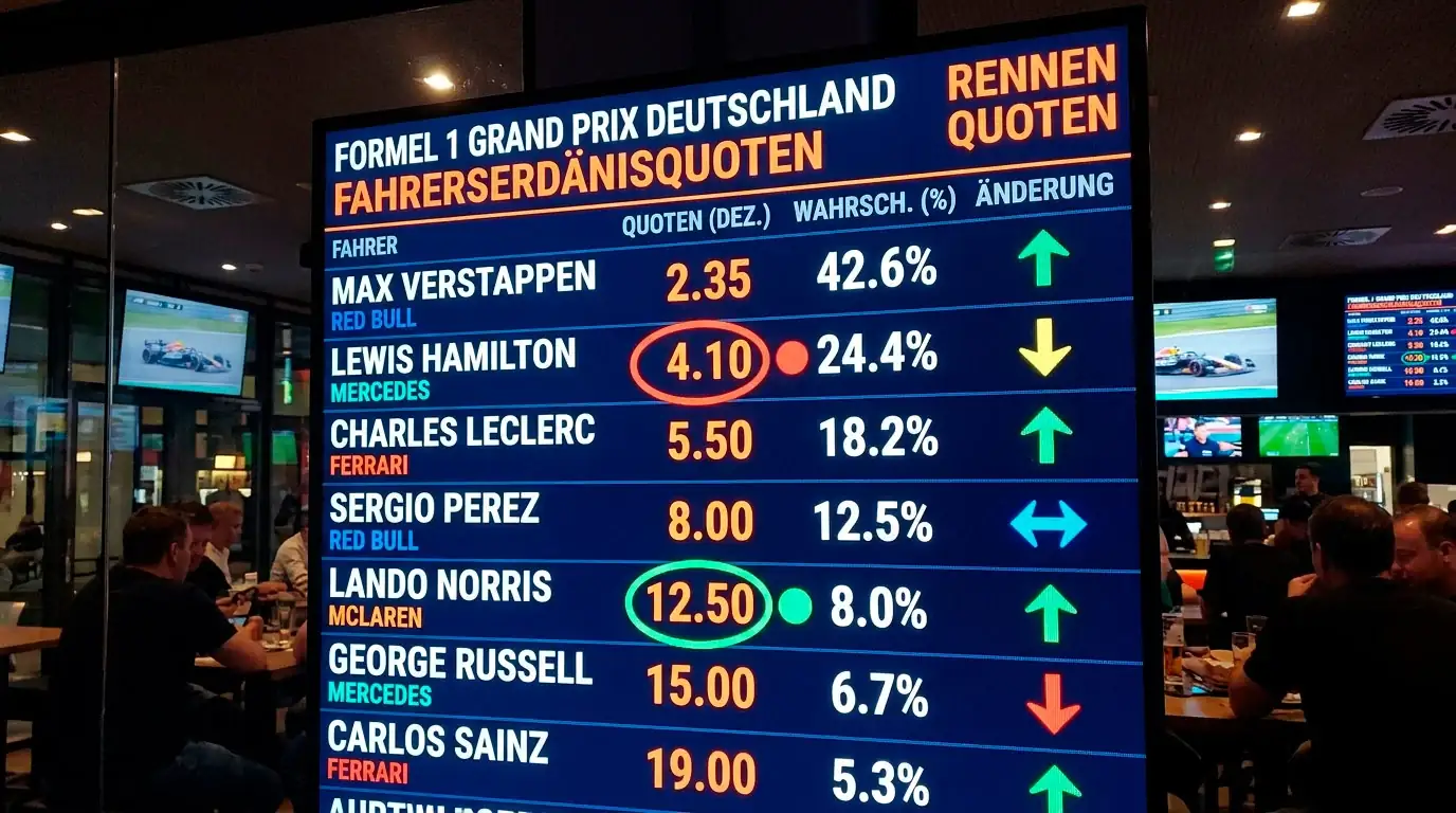 Ineffiziente Wettquoten beim Formel-1-Saisonauftakt Bahrain – Margen und Wertchancen für Wetter