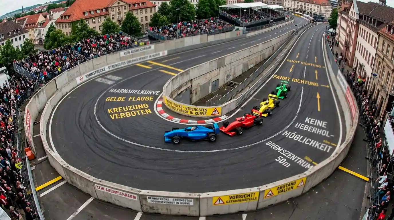 Straßenkurs Monaco in der Formel 1 – enge Kurven und fehlende Überholmöglichkeiten prägen das Rennen