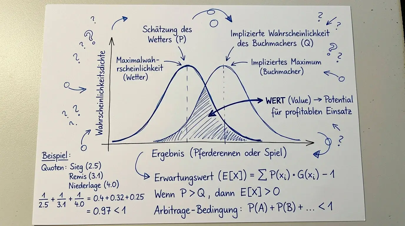 Value Bet Analyse bei Formel-1-Wetten – implizite Wahrscheinlichkeit und eigene Schätzung im Vergleich